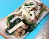 納豆とモロヘイヤのネバネバトースト作り方4写真