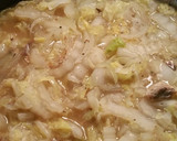 給料日前はこれ★白菜と魚缶の玉子とじ★作り方5写真