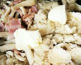 ピラフ風♪ベーコンときのこの炊き込みご飯作り方7写真