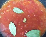 皮パリパリチキンを乗せたナストマトパスタ作り方12写真