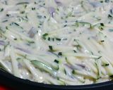 巨大ズッキーニ一本使ってお好み焼き作り方4写真