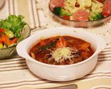 野菜たっぷり！ヘルシー煮込みハンバーグ作り方14写真