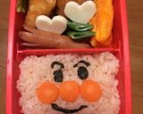 簡単キャラ弁☆アンパンマン作り方5写真