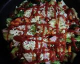 野菜のチーズ焼き　息子のダイエット食作り方12写真