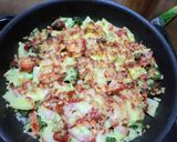 野菜のチーズ焼き　息子のダイエット食作り方14写真