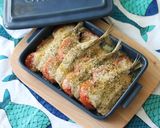 グリラーで　トマトとイワシのパン粉焼き作り方5写真