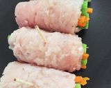 オクラと人参の甘辛肉巻き作り方7写真