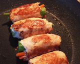 オクラと人参の甘辛肉巻き作り方8写真