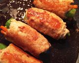 オクラと人参の甘辛肉巻き作り方11写真