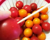 簡単☆すし酢でプチトマトのマリネ！作り方1写真
