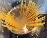 アスパラガスとベーコンの柚子ソースパスタ作り方2写真