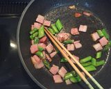 アスパラガスとベーコンの柚子ソースパスタ作り方3写真