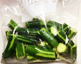 簡単！生姜入りキュウリのビール漬け作り方3写真