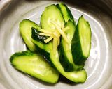 簡単！生姜入りキュウリのビール漬け作り方5写真