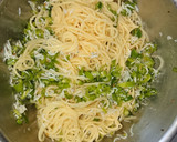 ししとうとレモンの冷製パスタ作り方4写真