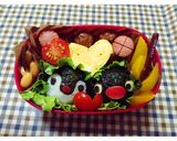 キャラ弁♡ピングー ピンガ作り方1写真