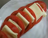 スライスチーズでカプレーゼ♪作り方3写真