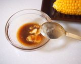 バター醤油味の焼きトウモロコシ作り方2写真
