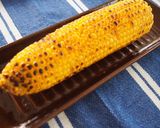 バター醤油味の焼きトウモロコシ作り方4写真