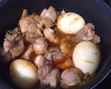 鶏肉の甘辛煮 ♪ 豆板醤入り作り方4写真