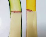 ズッキーニのハムチーズ巻き作り方3写真