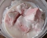 マシュマロの、ヨーグルト一夜漬け作り方3写真
