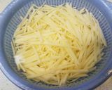 大葉香る！じゃが芋と明太子のバター炒め作り方2写真
