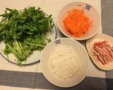 豆苗 無国籍風？炒め作り方2写真