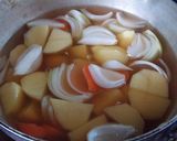 出汁たっぷり　魚河岸じゃが作り方2写真