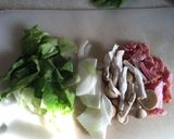 時短！シャキッ野菜ベーコン炒め作り方1写真