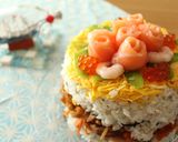 七夕☆ちらし寿司ケーキ作り方11写真