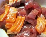 さっぱり☆おろしで漬け丼作り方2写真