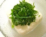 シンプルが旨い☆大葉たっぷり乗せ冷奴♡作り方5写真