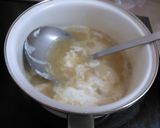 卵白のお味噌汁作り方3写真