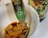半夏生♡たことウニの和え物☆わさび醤油作り方2写真