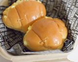 【キャラ弁】ロールパンのカエルサンド弁当作り方3写真