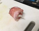 はんぺんと豚肉の梅肉巻き作り方6写真