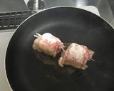 はんぺんと豚肉の梅肉巻き作り方8写真