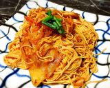 キムチ焼きそば 肉ナシでも充分美味しい！作り方5写真