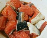 鮭のザンタレ、パクチー風味。作り方1写真