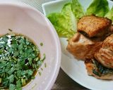 鮭のザンタレ、パクチー風味。作り方5写真