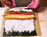 雪枝叔母さん太巻き寿司☆巻き方のコツ作り方1写真