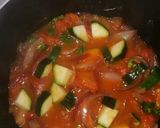 簡単♪トマトと夏野菜スープ作り方4写真
