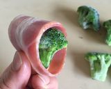 お弁当に!ブロッコリーのベーコン巻き作り方1写真