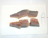魚・とびうおの簡単にんにく塩焼き・塩炒め作り方2写真
