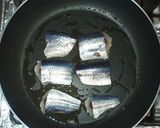 魚・とびうおの簡単にんにく塩焼き・塩炒め作り方4写真