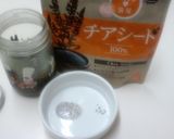 チアシードと豆乳そうめん作り方1写真