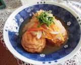 ☆魚河岸あげ☆生姜甘酸あんかけ作り方5写真