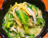 常備菜☆長ネギの酢味噌ごま和え作り方7写真