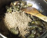 絶品!旬のナスを♩味噌ゴマ信貴焼き。作り方6写真